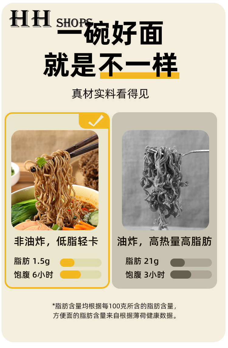 Mì kiều mạch soba không chiên gói 60gr/ mỳ trộn/ mỳ ăn liền/ mỳ thả lẩu