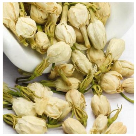 100gr trà nụ hoa nhài nguyên bông sấy khô