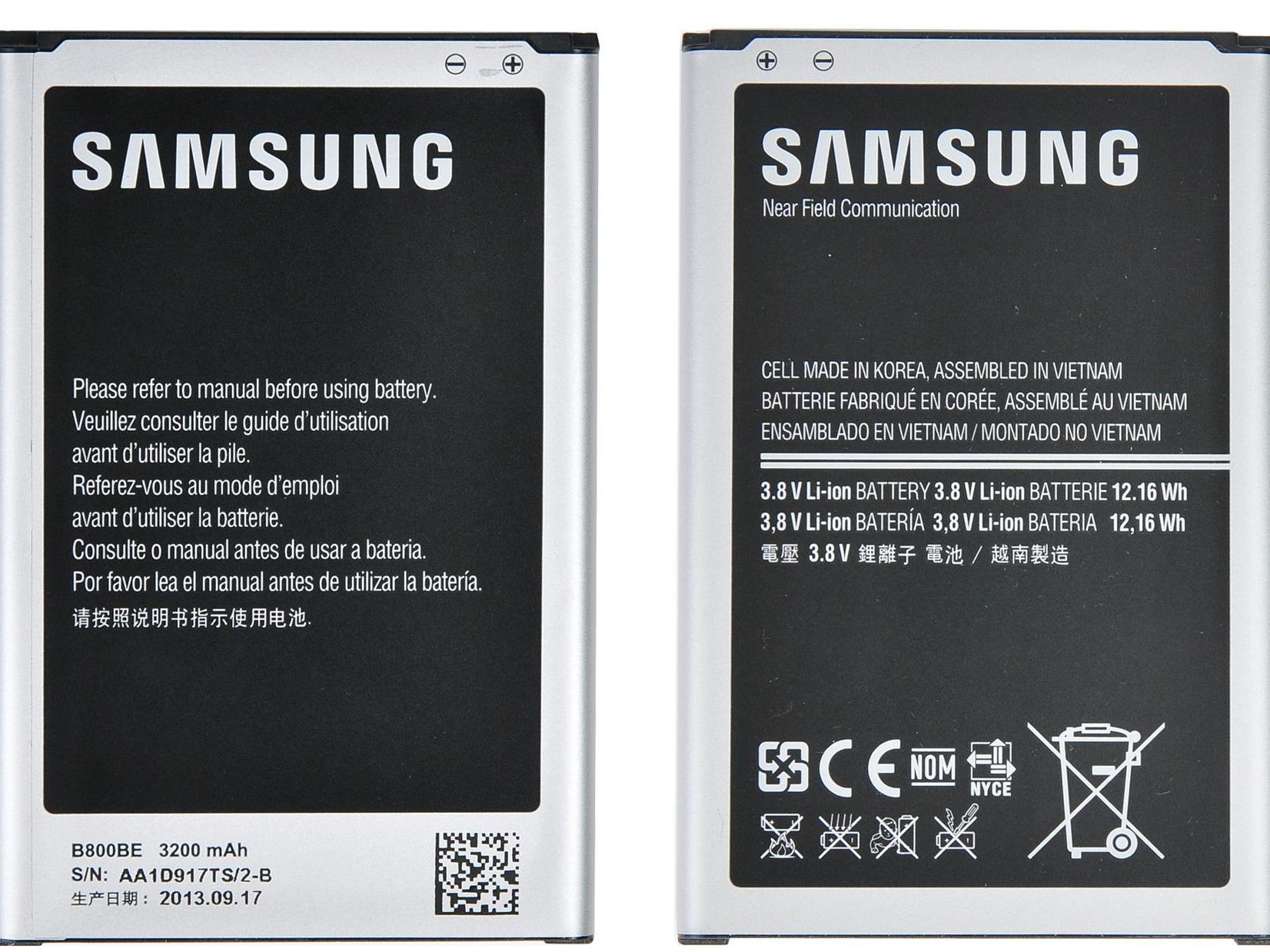 Pin samsung galaxy note 3 / n900 / 3200mah - hàng nhập khẩu