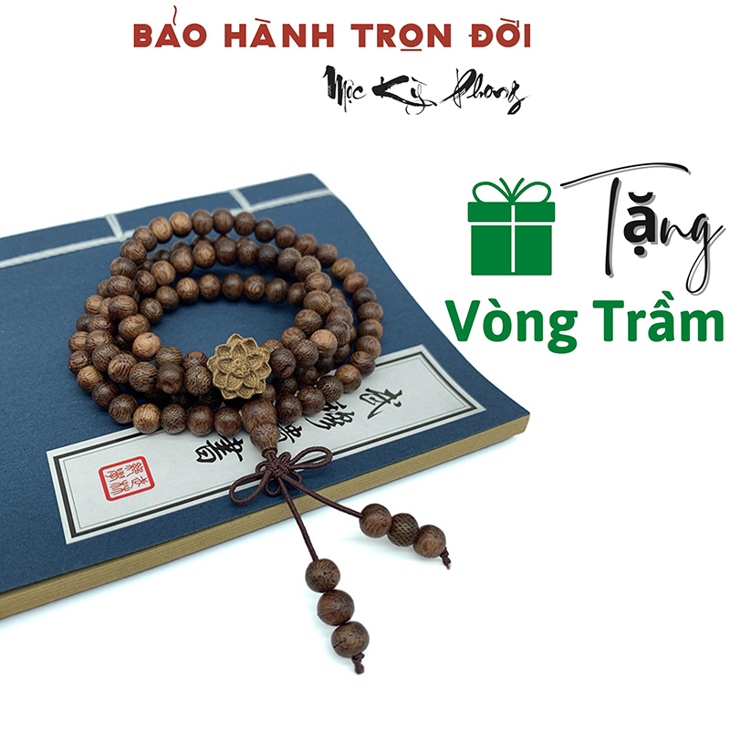 Hot vòng tay trầm hương 4mm 6mm 8mm tự nhiên màu đẹp bảo hành hương thơm trọn đời mộc kỳ phong