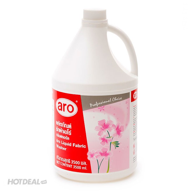 Nước giặt aro nội địa thái lan 3500ml - hương anh đào thơm dịu nhẹ.