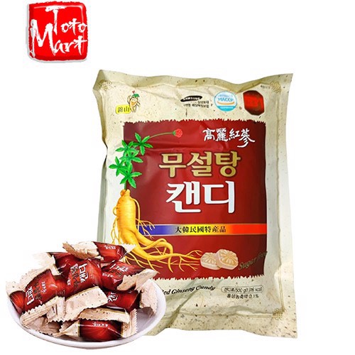 Kẹo sâm không đường Hàn Quốc
