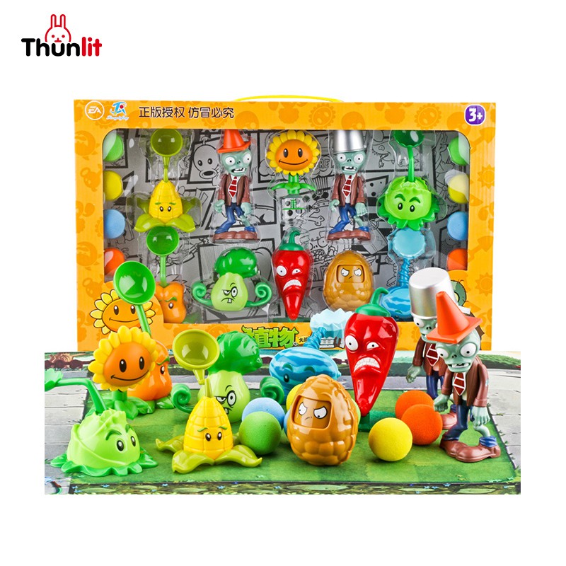 Bộ đồ chơi Plants VS Zombies Thunlit Bằng ABS Thiết