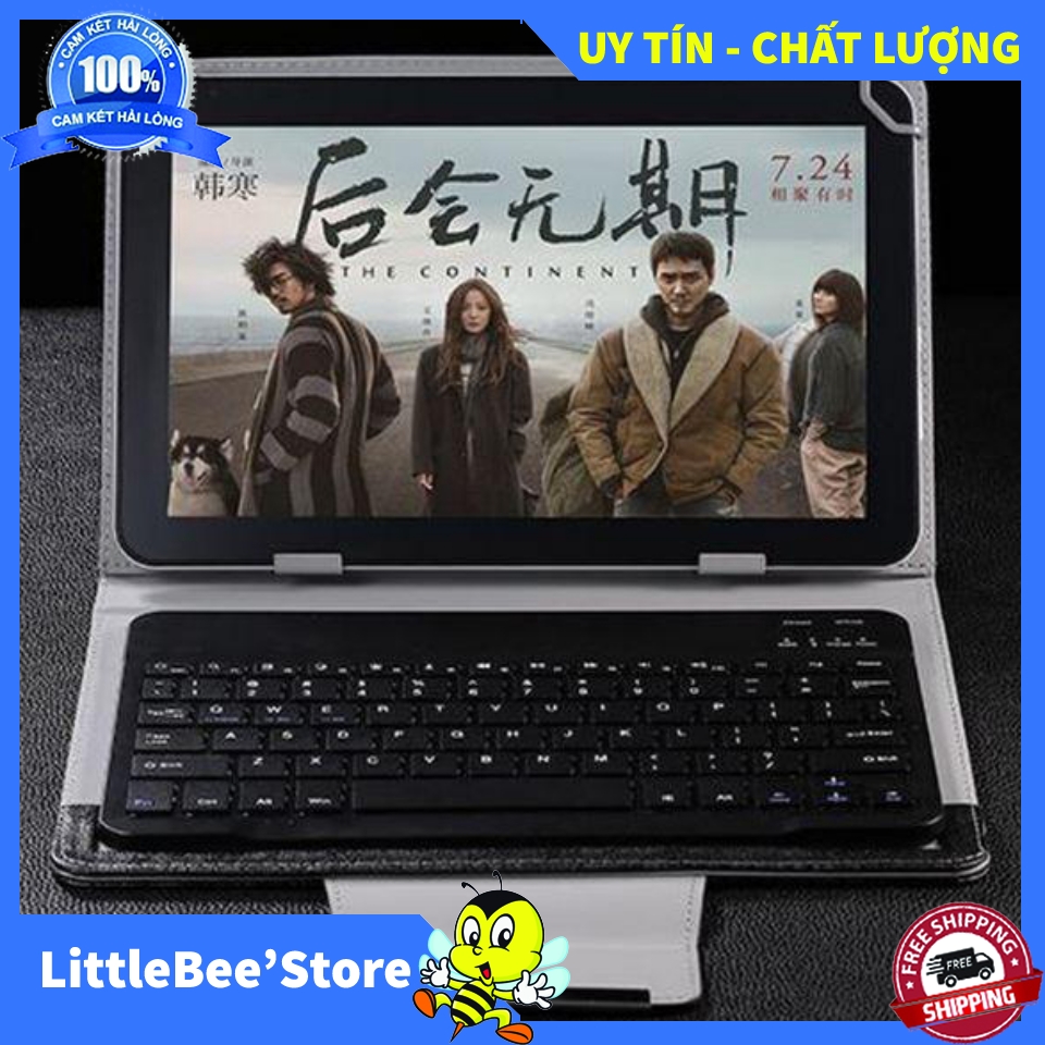 BỘ BAO DA KÈM BÀN PHÍM BLUETOOTH CHO ĐIỆN THOẠI, TAB,IPAD 8"-10inch - Bao Da Cho Máy Tính Bảng, Bao Da Ipad,Bàn Phím Rời Cho Điện Thoại, Bàn Phím Không Dây Cho Máy Tính Bảng