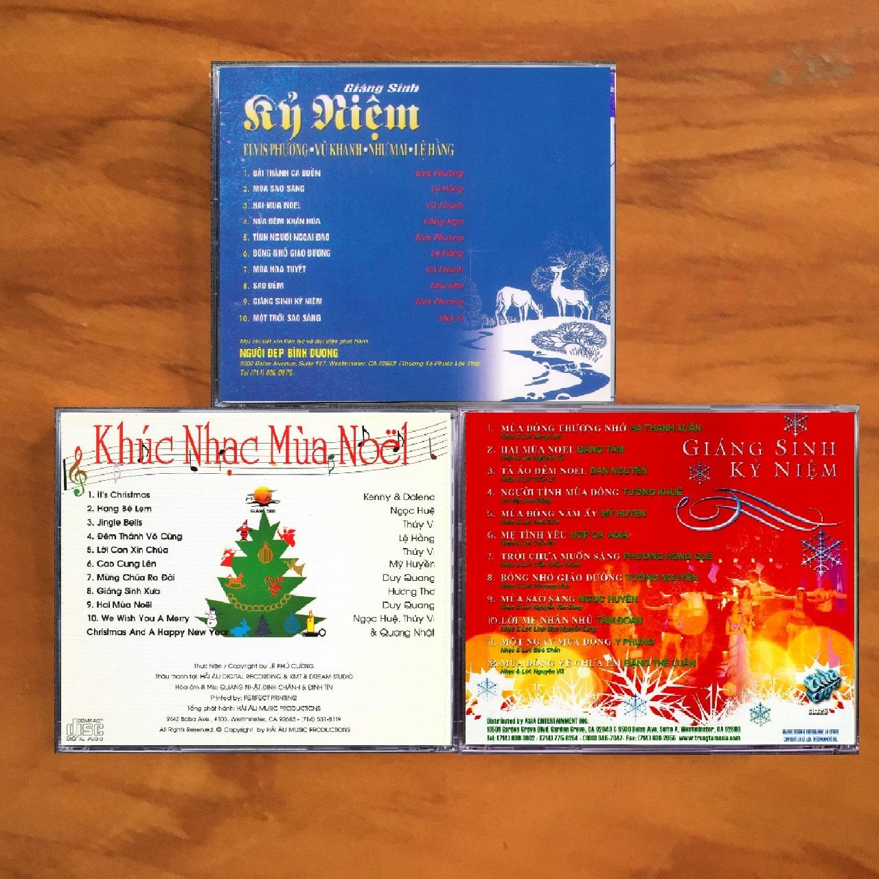[MDCD] Bộ 3 Đĩa CD Nhạc Noel Giáng Sinh tuyển chọn