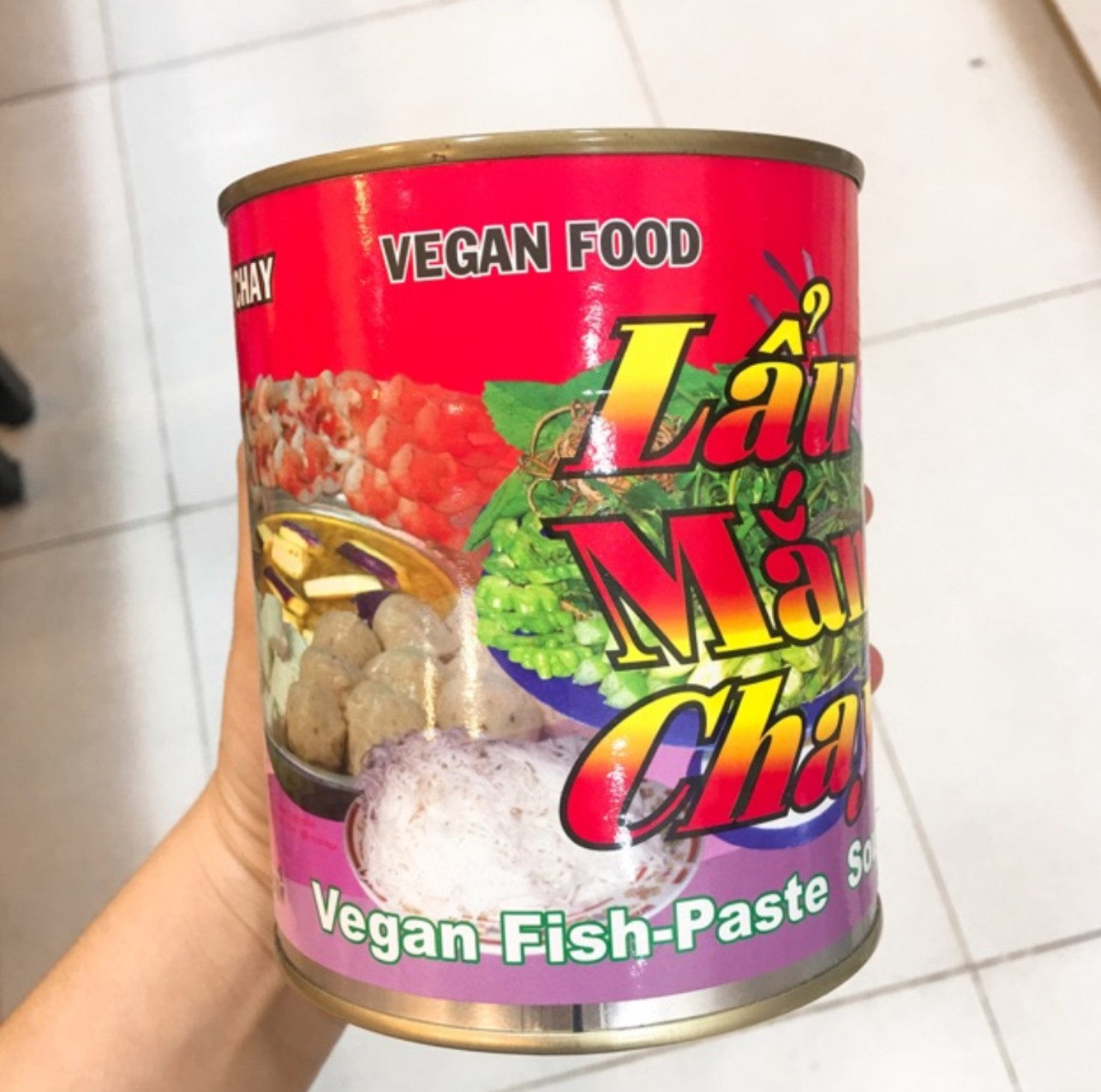 Lẩu mắm chay âu lạc