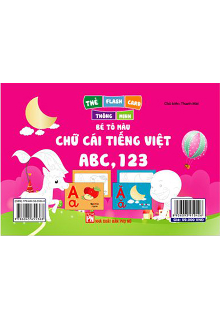 Lịch Sử Giá Thẻ Flash Card Thông Minh- Bé Tô Màu Chữ Cái Tiếng Việt Abc,  123 Cập Nhật 5/2023 - Beecost