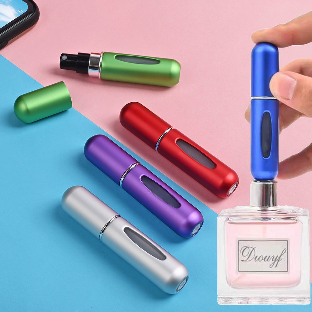 Chai chiết nước hoa tự động dạng xịt phun sương 5ml