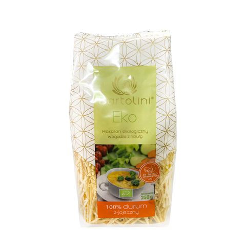 Mỳ trứng hữu cơ hiệu Bartolini  250g