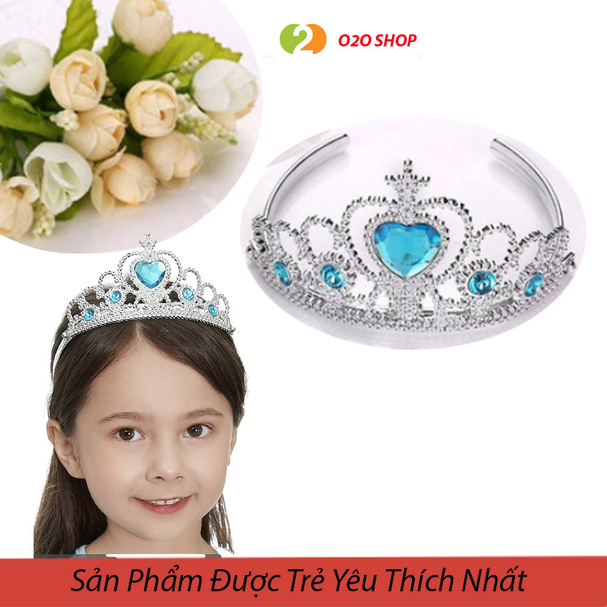 [Yêu Thích] Vương Miện Công Chúa O2O Shop Cho Bé Hóa Trang Nhân Vật Elsa Xinh Đẹp