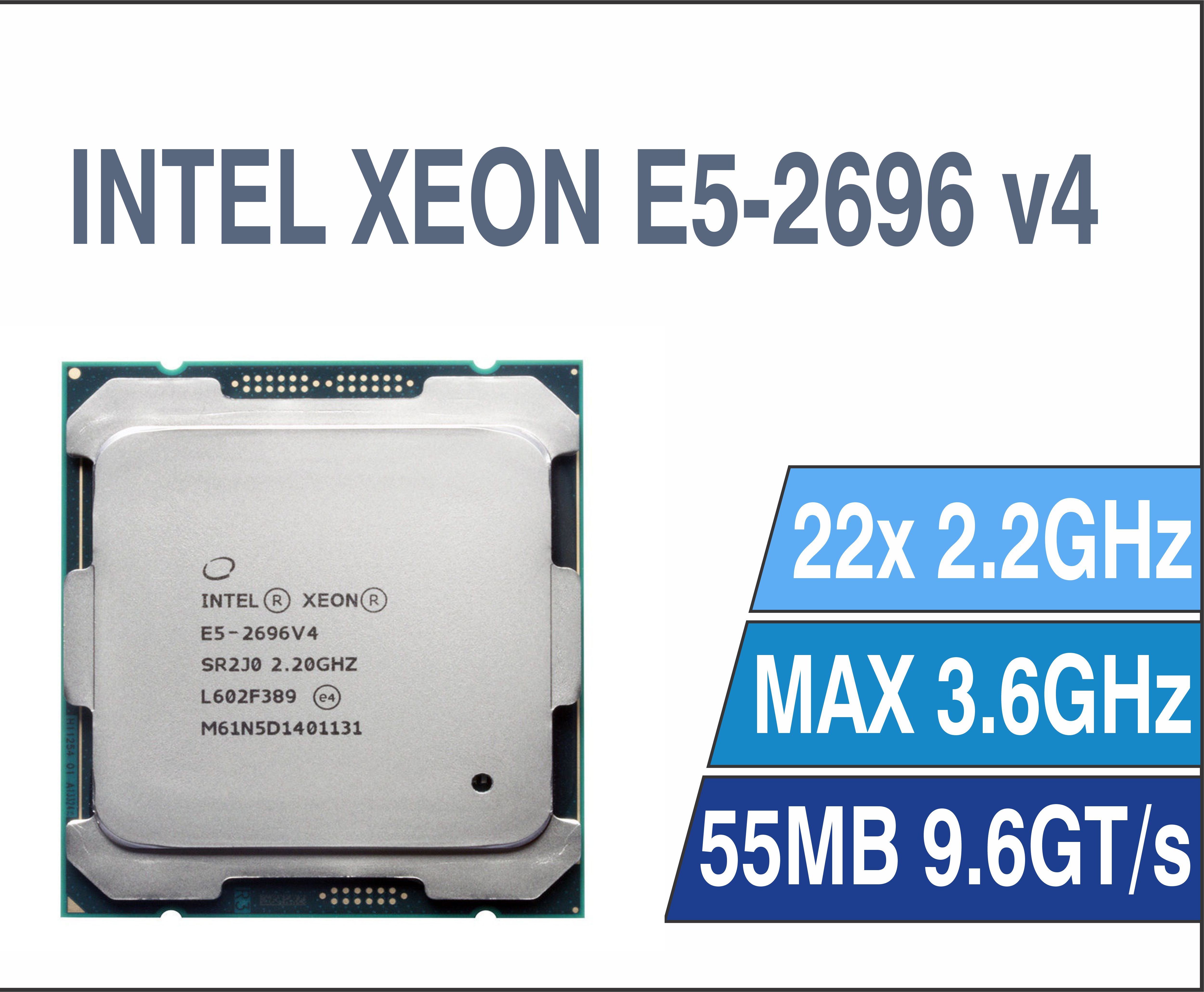 Cpu intel xeon e5 2696v4 socket 2011. bảo hành 12t