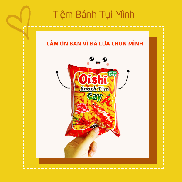 Bánh snack Tôm cay đặc biệt 15gram