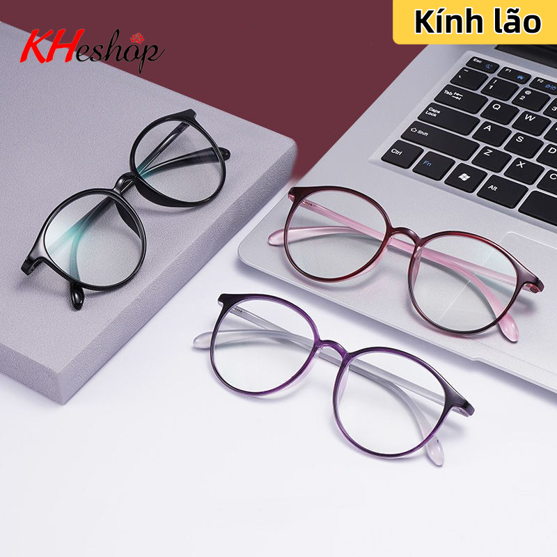 Kính lão khung tròn cổ điển nam nữ Trung Niên và người cao tuổi mã Y5210