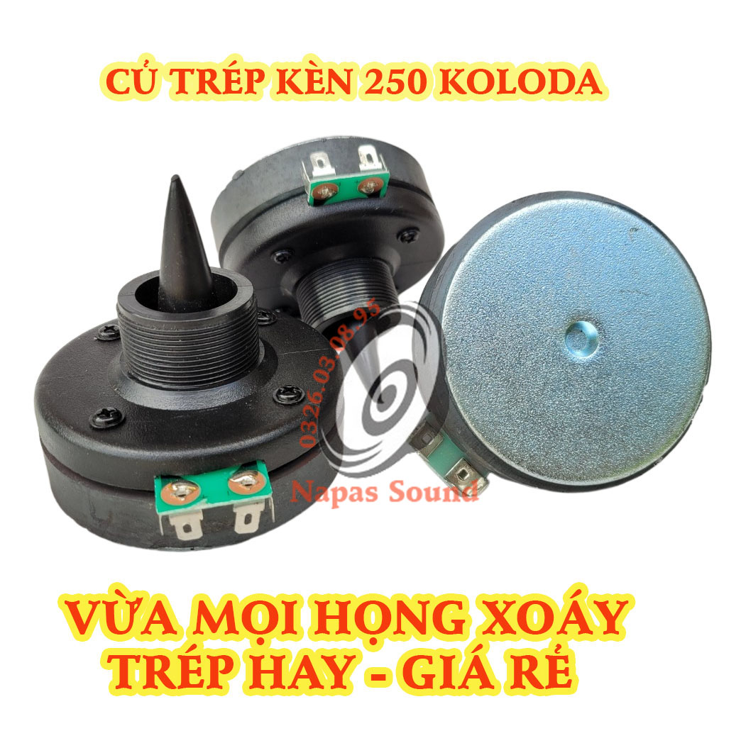 Củ loa treble 250 - giá 1 chiếc - củ kèn loa kéo - tép thay loa kéo - loa treble kèn 250