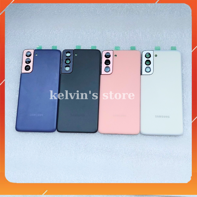 Vỏ nắp lưng samsung s21, kèm cụm kính camera,hàng chuẩn đẹp.