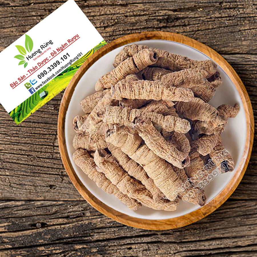 Ba kích tím 250g sấy khô đã tách lõi, size đại chuẩn đẹp - đặc sản hương rừng