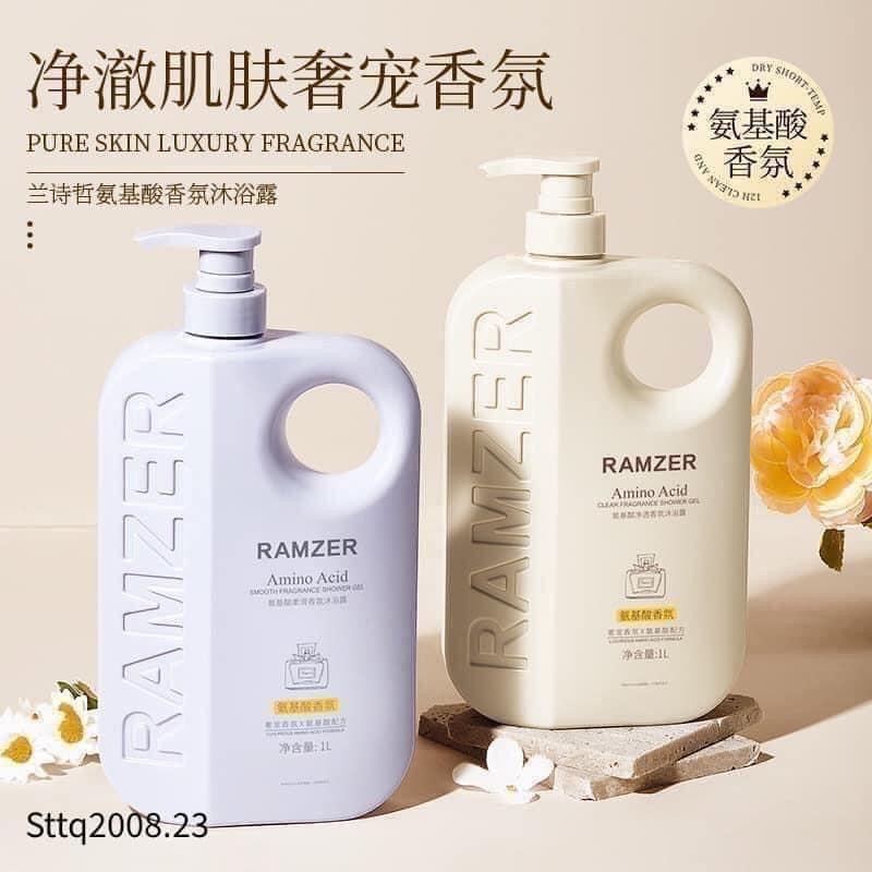 Sữa Tắm Nước Hoa Ramzer (1 Lít) Hương Thơm Sang Trọng, Quyến Rũ, Dưỡng Sáng Và Làm Mềm Mịn Da