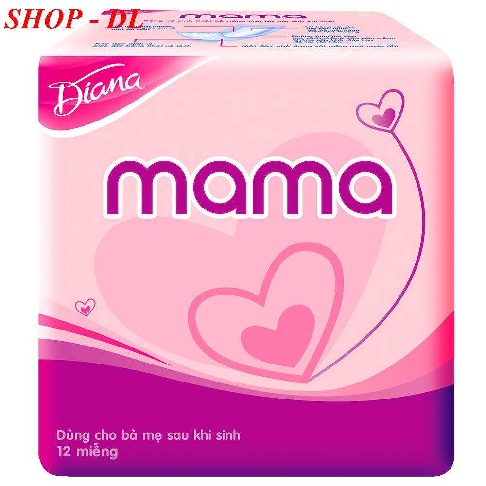 Combo 04 gói băng Diana Mama dành cho bà mẹ sau khi sinh