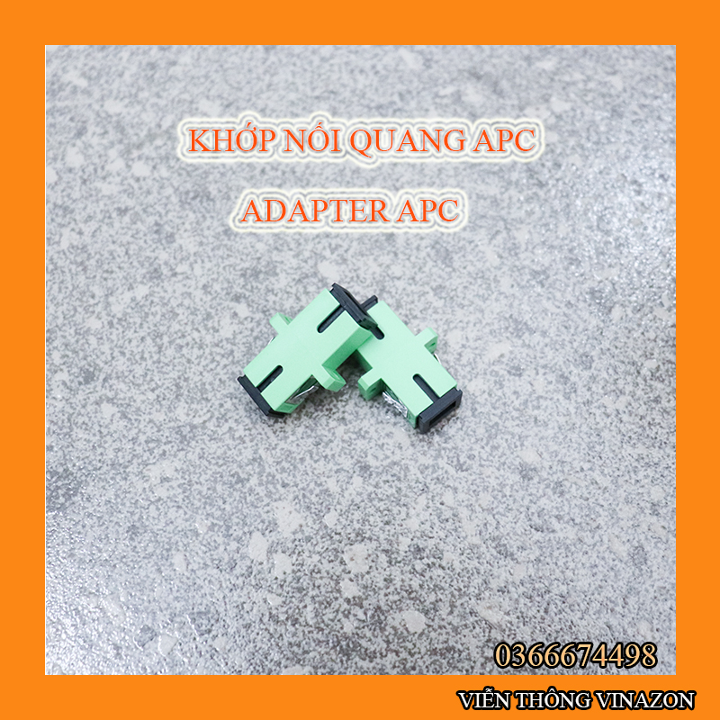 Khớp Nối Đầu Sợi Quang Coupler SC-SC APC