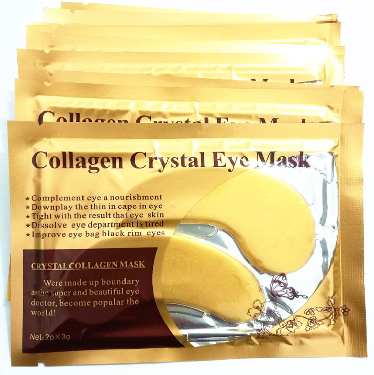 HCMCOMBO 2 GÓI Mặt Nạ Mắt Collagen Crystal Eye Mask Làm Mờ Thâm Quầng Mắt