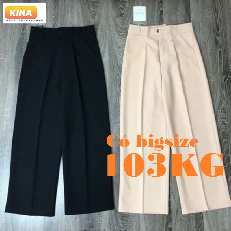 KHUY KHÓA GIỮA QUẦN TÂY ỐNG RỘNG KINA DÀI 100 CM, HÀNG CAO CẤP có Sai Đại tới 103KG Vải Tuyết Mưa cao cấp