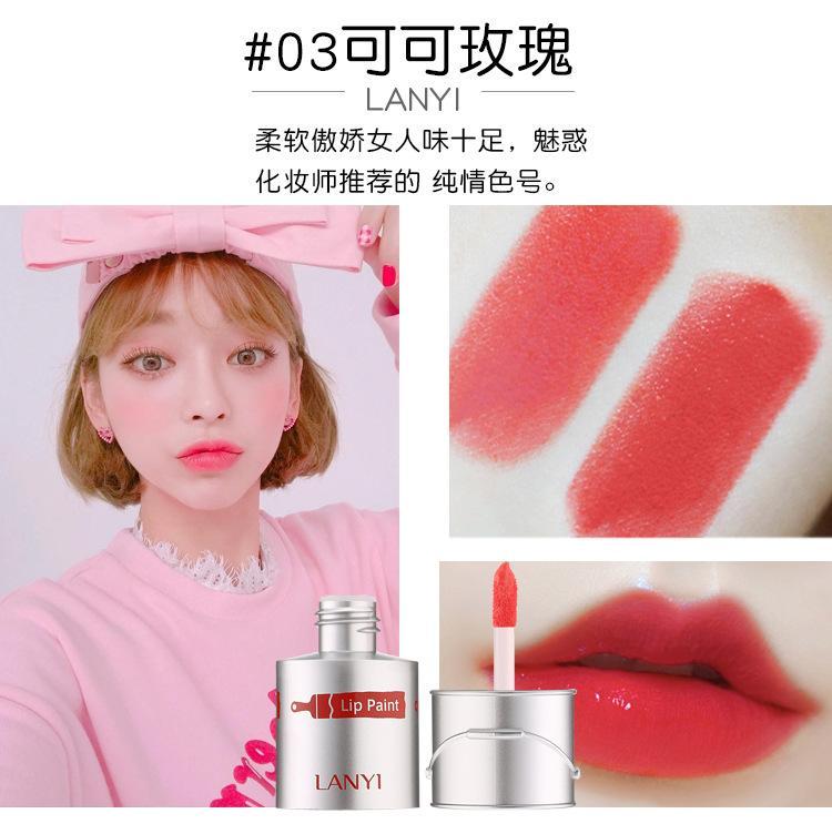 Son Kem Thùng Sơn The Saem Lip Paint mới dành cho môi khô gồm 5 cây son