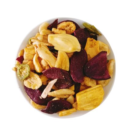 Túi 500g thập cẩm sấy giòn sagofood - loại vỡ
