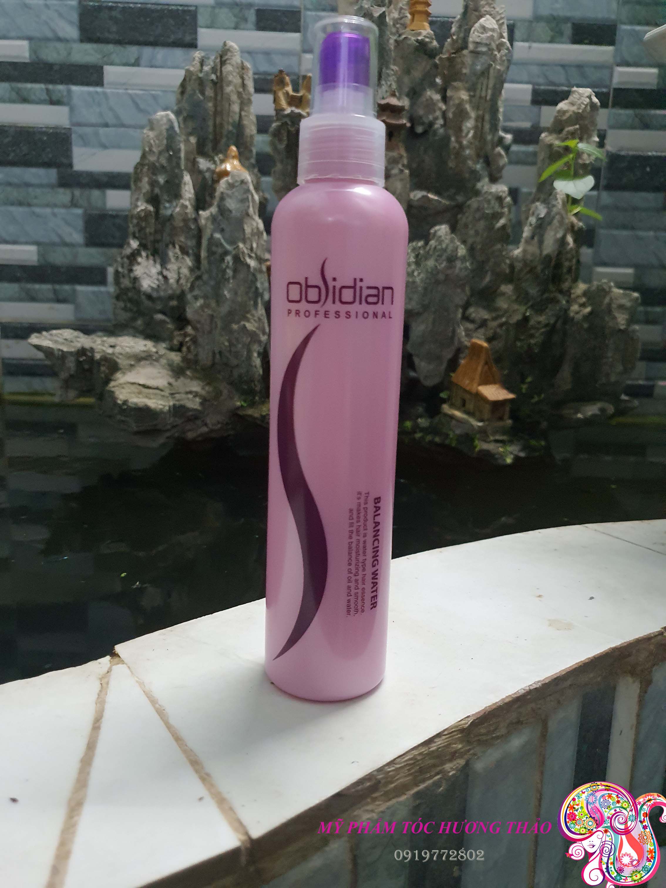 Nước xịt dưỡng tóc hoa hồng obsidian 250ml