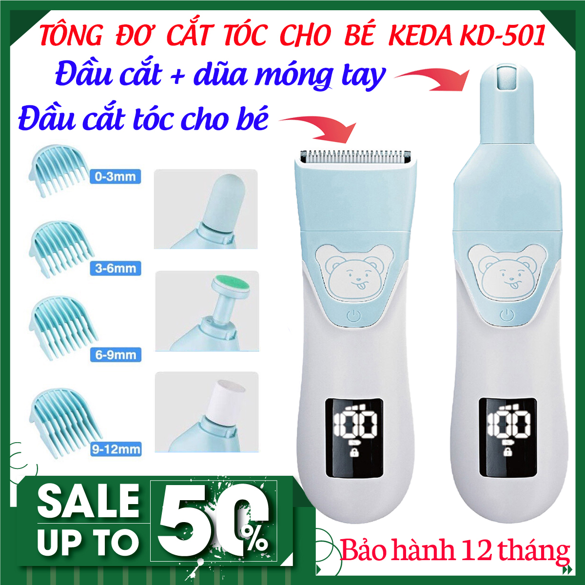 Bộ bấm móng tay cho trẻ sơ sinh, bộ cắt móng tay bằng điện an toàn, bộ dũa móng tay, máy dũa móng tay, dụng cụ cắt móng tay cho em bé, cắt móng tay cho trẻ sơ sinh Kiêm Tông đơ cắt tóc cho trẻ em loại tốt