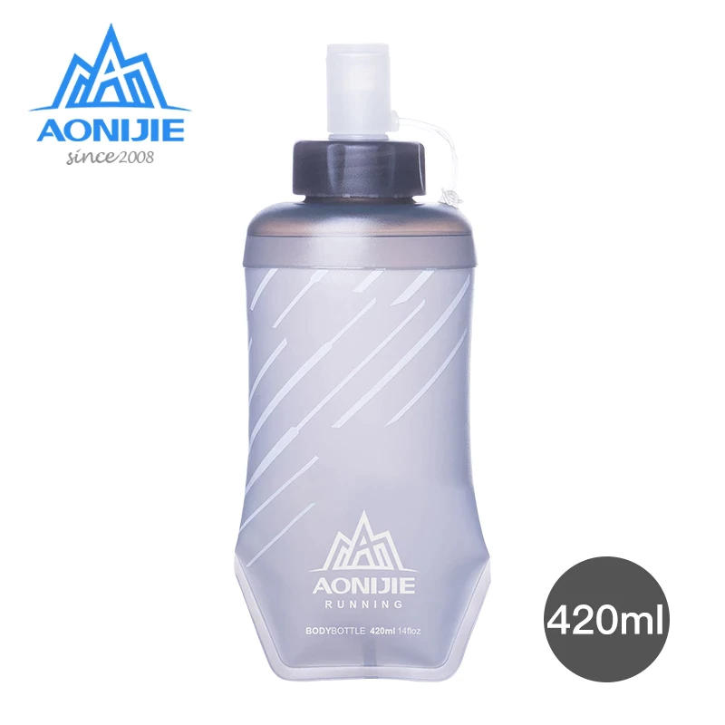Bình nước mềm thể thao aonijie sd23 - dung tích 170ml, 420ml - có thể gấp gọn