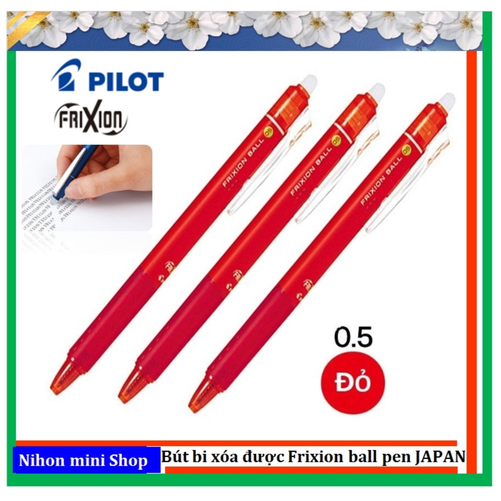 3 Bút bi xóa được Frixion ball 0.5mm (Japan) Đỏ