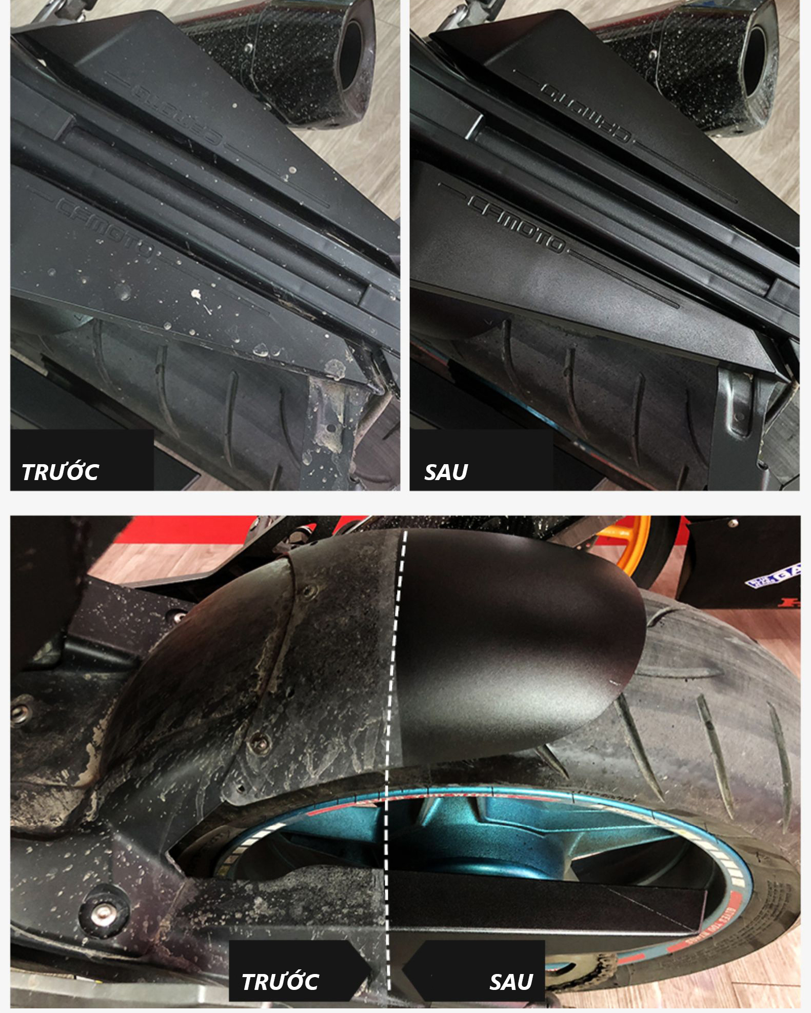 [HCM]Chai xịt PROTECTANT SPRAY - Làm sạch & bóng bề mặt sơn nhựa cũ da kim loại và các vật liệu khác.