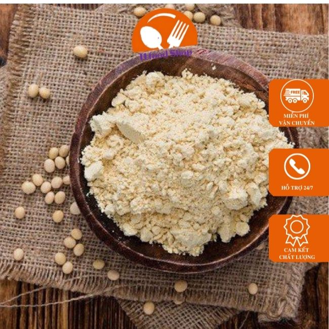 1kg Bột Đậu tương - Đậu nành nhà rang máy thơm ngon, dễ uống