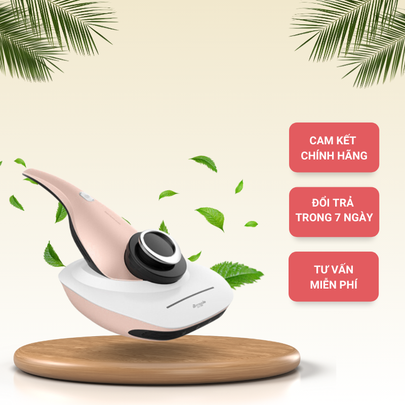 Máy hút bụi gia đình, máy hút bụi cầm tay cao cấp loại bổ mite deerma cm1000, lực hút 12.000pa, công suất 360w