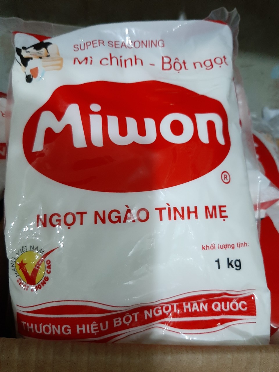 Bột Ngọt Miwon Gói 1kg Thương Hiệu Bột Ngọt Hàn Quốc