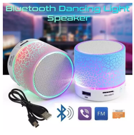 [HCM](RẺ MÀ CHẤT)Loa Mini Bluetooth Led Nháy Theo Nhạc Loa mini Bluetooth Loa di động có đèn led Loa mini xách tay