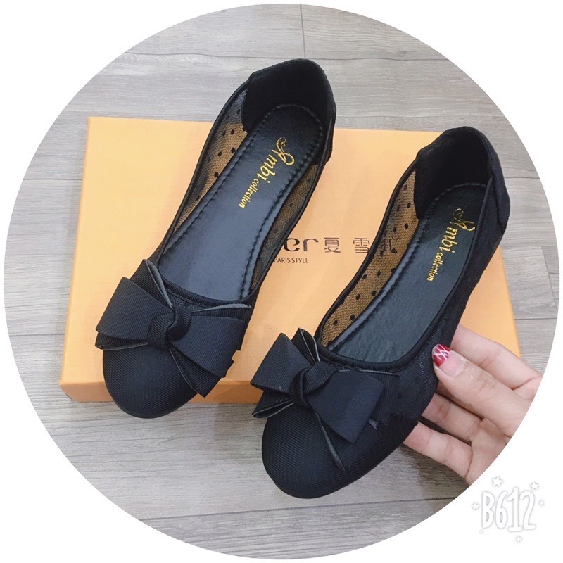 Giày búp bê nữ ren siêu đẹp