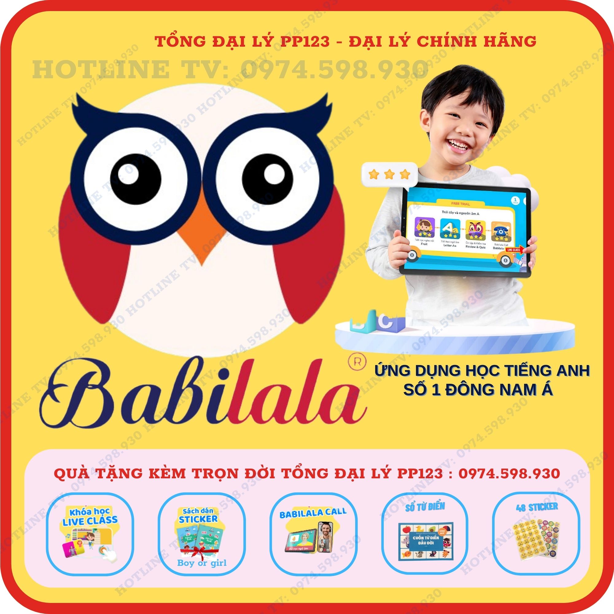 Babilala Trọn đời (Tiếng anh online chất lượng cao)