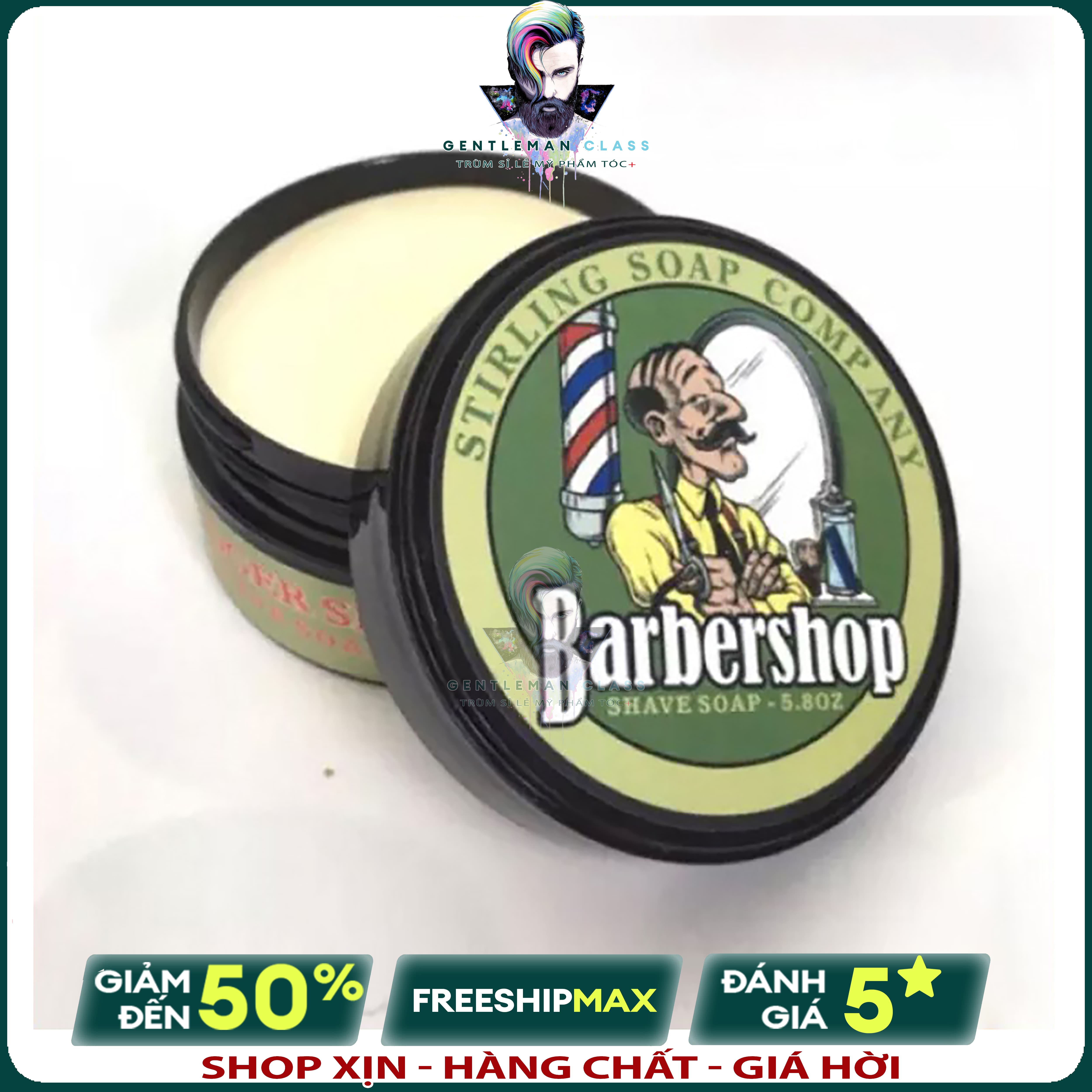 Sáp vuốt tóc nam barbershop - sáp tạo kiểu giữ nếp lâu và bóng mượt - 80gram
