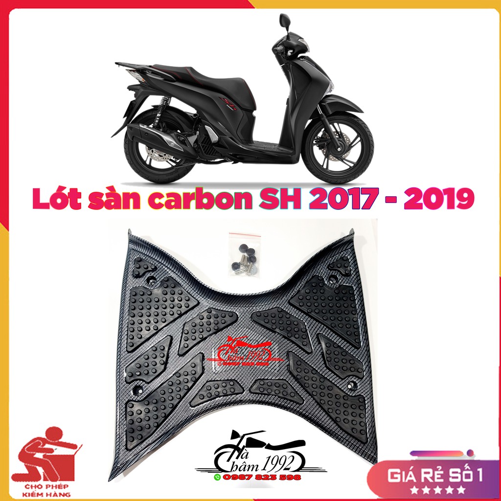 Thảm lót chân sh 2017 - 2019 sơn vân carbon - chính hãng artistar