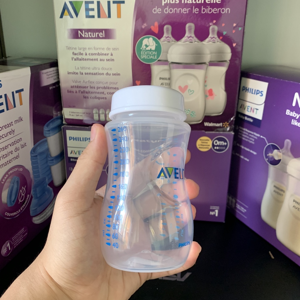 Bình trữ sữa AVENT 125ml/ 260ml / 330ml (Chính Hãng)