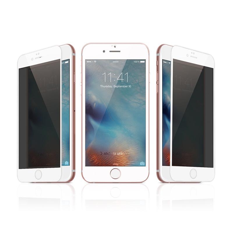 ( Rẻ Không Tưởng ) Cường Lực Iphone Chống Nhìn Trộm Cao Cấp Màu TRẮNG