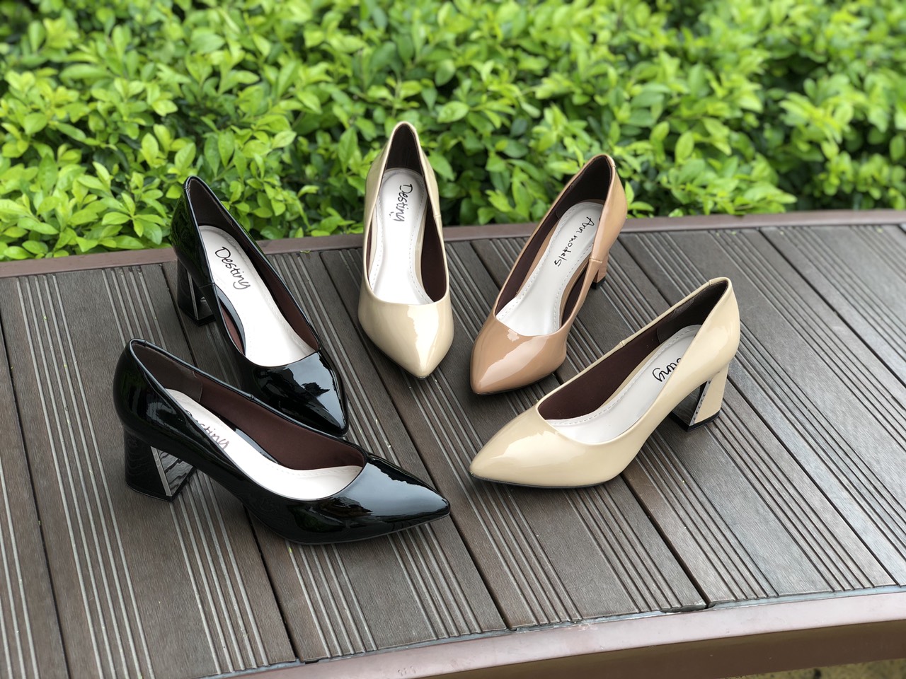 Giày cao gót 5 phân- gót sắt