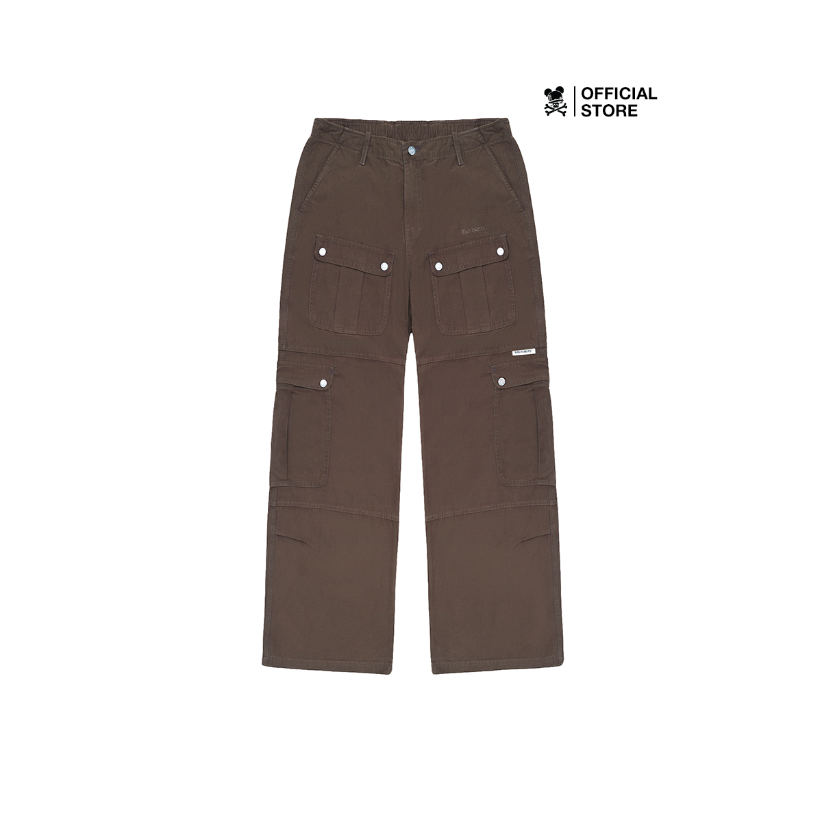 Quần bad habits brown bad cargo pants