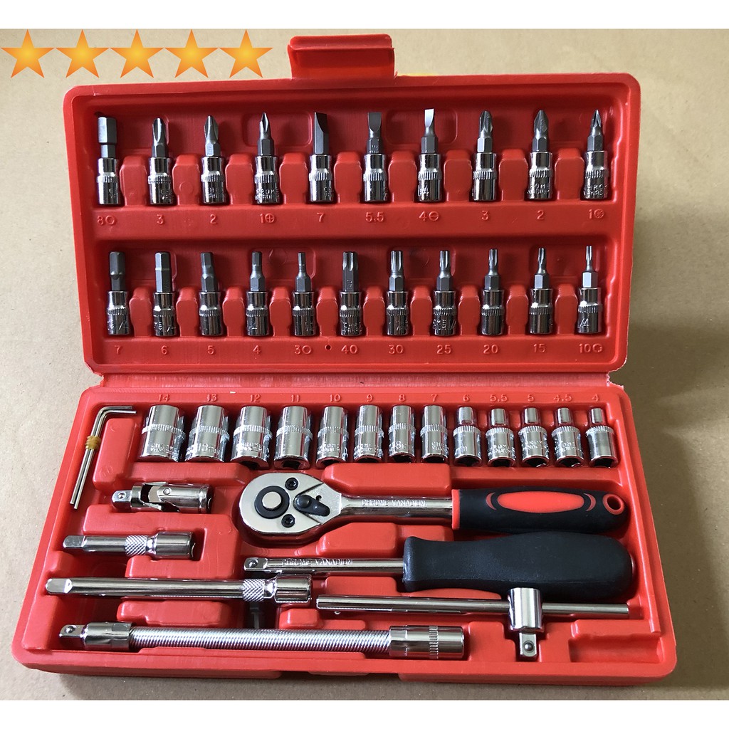 Bộ dụng cụ sửa chữa chữa đa năng, dụng cụ sửa chữa cầm tay - Loại tốt