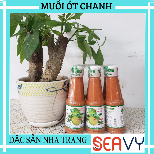 [FREE SHIP]Combo lốc 6 chai muối ớt chanh đỏ chấm hải sản, 150ml/chai[SEAVY NHA TRANG]