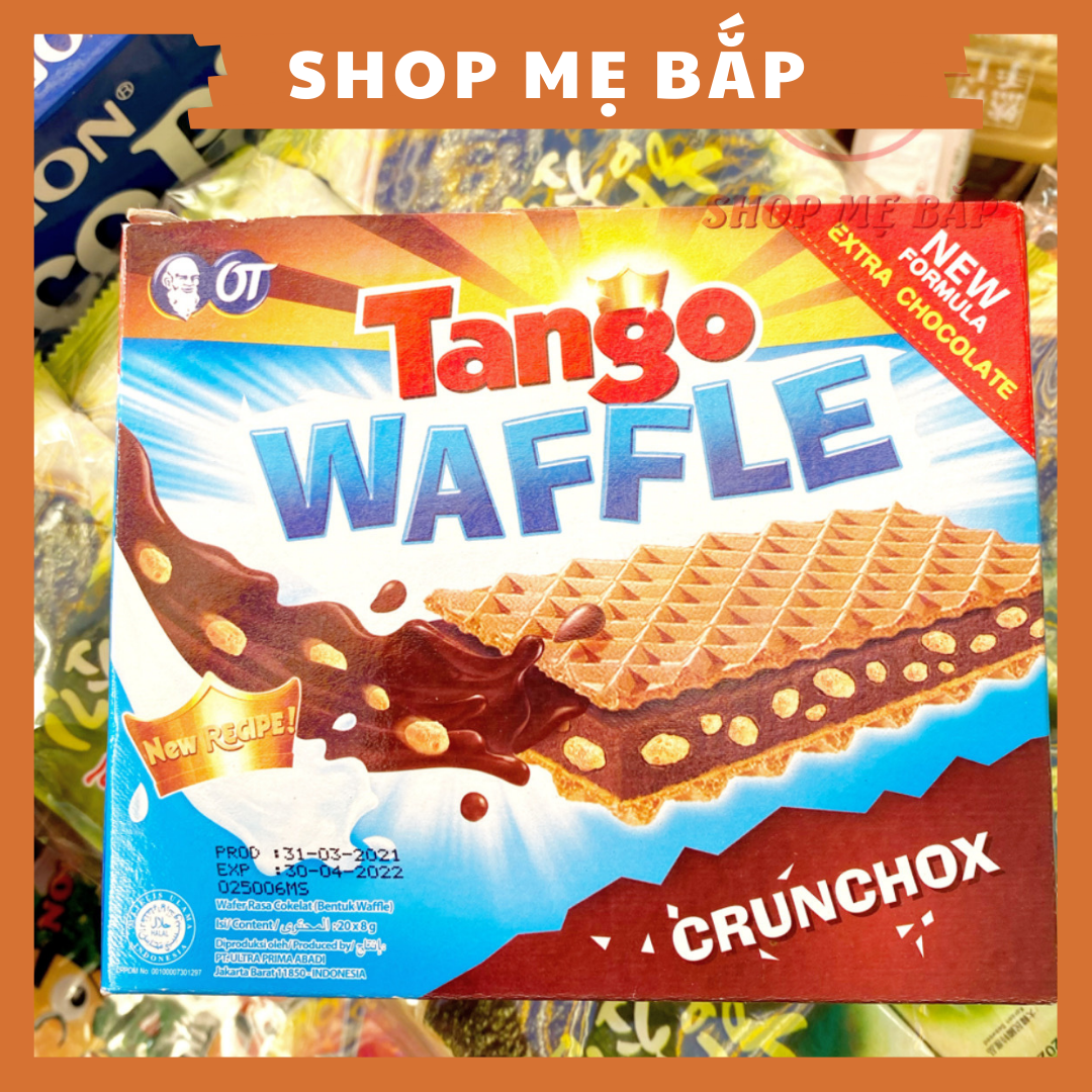 Bánh Xốp Socola Tango Waffle 160Gram - Hàng Nhập Indonesia