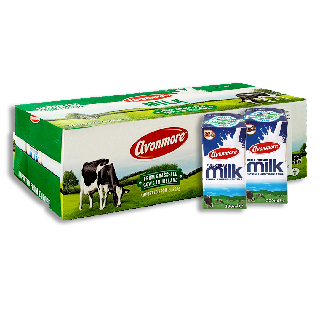 Thùng 24 Hộp Sữa Tươi Nguyên Kem Avonmore 200ml - Sữa Nhập Khẩu Iceland