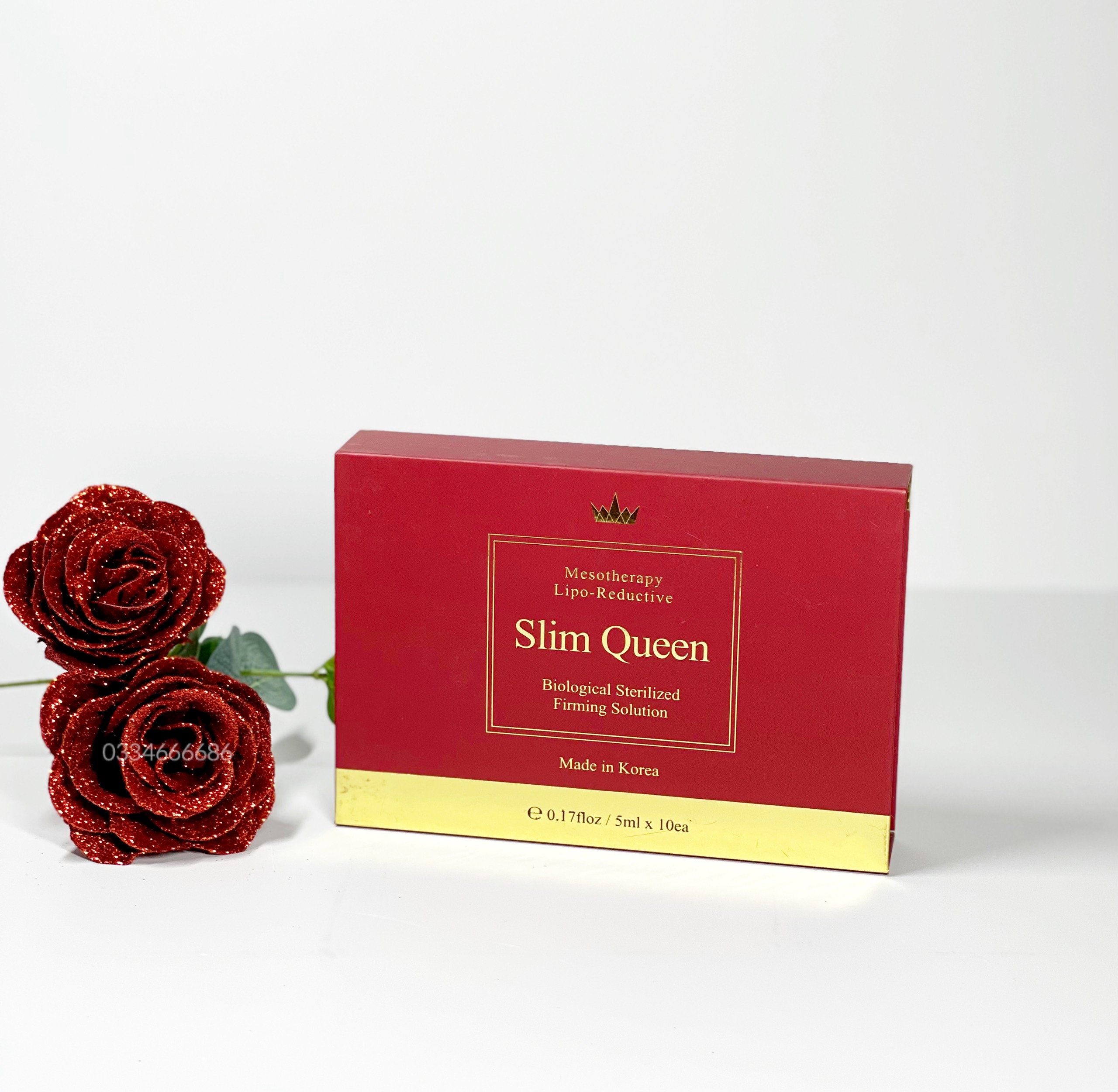 Tan mỡ slim queen 1 hộp 10 lọ