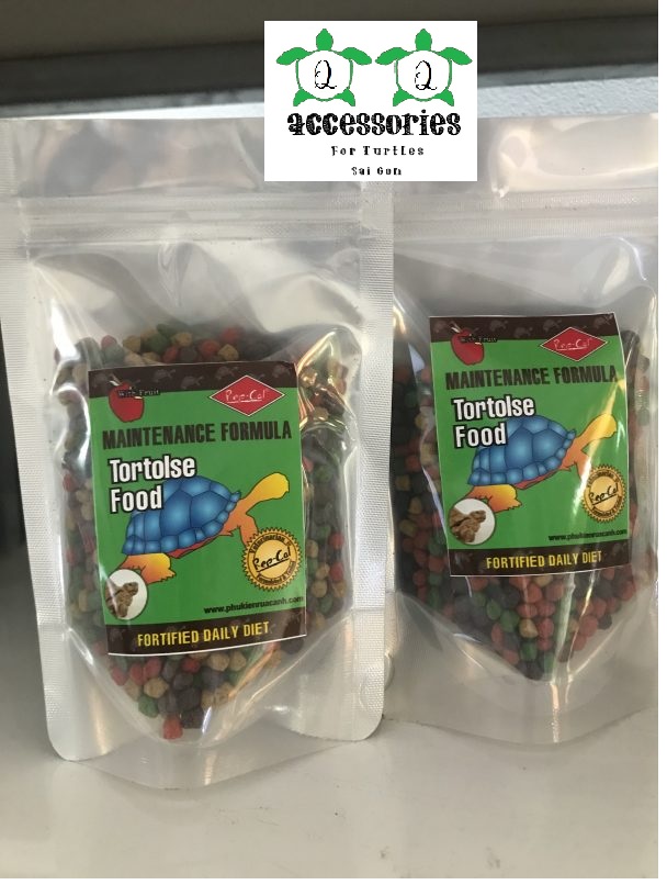 [GIẢM GIÁ] [Rep-cal] 100 gram Thức Ăn Cho Rùa Cạn | Phụ Kiện Rùa Cảnh Sài Gòn